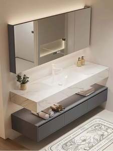 Mueble de Baño de Lujo Estilo Hotel con Lavabo y Espejo Inteligente - Product Image 5