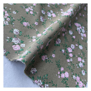 Tela Jacquard con brocado para vestido de mujer, tejido de poliéster teñido con bonito diseño personalizado Floral, 100% - Product Image 1