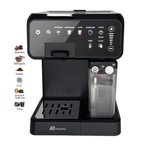 Anbo 6 en 1 Multi-Cápsula Digital Touch Control Expresso <span class=keywords><strong>Cafetera</strong></span> Profesional Cápsula <span class=keywords><strong>Cafetera</strong></span> con tanque de <span class=keywords><strong>leche</strong></span> - Product Image 3
