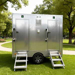 Remorque de toilettes portable, écologique, durable, sur mesure, pour usage extérieur, avec disposition flexible et finitions de luxe - Product Image 6