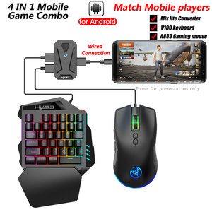 Set <span class=keywords><strong>Tastiera</strong></span> e Mouse per <span class=keywords><strong>Gioco</strong></span> con Una Mano, Convertitore Mini <span class=keywords><strong>Tastiera</strong></span> <span class=keywords><strong>da</strong></span> <span class=keywords><strong>Gioco</strong></span> USB Cablata a 35 Tasti per Telefono e Computer - Product Image 2