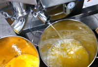 Ligne de production de liquide d'œuf, l'œuf entier est pasteurisé