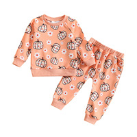 Vêtements de nuit pour enfants en tissu de soie de lait 2023, garçon et fille, manches longues, pantalon long, tenue en 2 pièces, automne-hiver, pyjama pour bébé