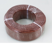 Cable de Red Ethernet Personalizado Cat6 Marrón, Cobre Libre de Oxígeno, Estándar Nacional, Cuatro Pares UTP, 100m, PVC FTP