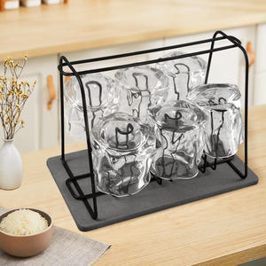 Égouttoir à vaisselle en acier inoxydable de taille L, séchage rapide, en terre de diatomée, pour cuisine, modèle transfrontalier - Product Image 1