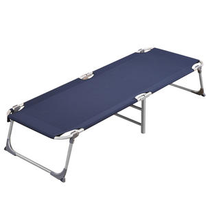 Cama de hospital plegable Myb, 182x63x35cm, cama portátil de aleación de aluminio para adultos, niños, ancianos, diseño de dos pliegues - Product Image 2