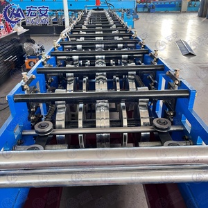 Automatic Feeding Fixed-Length Gear Motor <b>Tile</b> Forming Machine for Right-Angle Ridge <b>Tile</b> Steel Construction Wall Application - Product Image 3