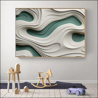 Peinture murale abstraite nordique moderne grand format effet cuir, tableau décoratif nature morte, vente chaude