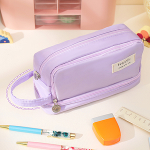 Cerniere di grande capacità con impugnatura speciale <span class=keywords><strong>astuccio</strong></span> in <span class=keywords><strong>astuccio</strong></span> rettangolare oxford astucci per ragazze adolescenti - Product Image 3