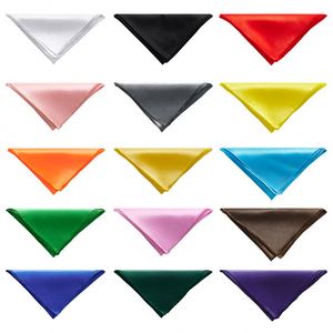 Ensemble de nappes et de serviettes en satin polyester de 29 cm, décorations de banquet de mariage haut de gamme, directement de l'usine - Product Image 2