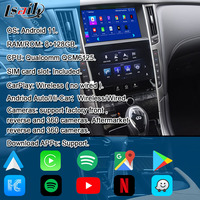 Module d'infodivertissement sans fil Lsailt 8G CarPlay Android pour Infiniti Q50 Q60 2014-2020 Kits de mise à niveau avec NetFlx, Android Auto