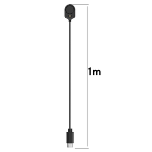 สายชาร์จแม่เหล็กแบบพกพา สีดำ ยาว 1 เมตร 3.3 ฟุต สำหรับนาฬิกา <span class=keywords><strong>Garmin</strong></span> <span class=keywords><strong>MARQ</strong></span> gen2 - Product Image 6