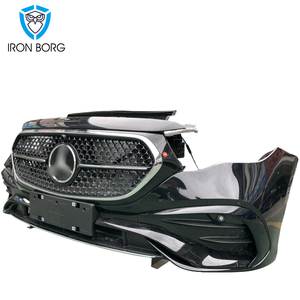 Para mercedes-benz Clase E 24-25 E450 E350 AMG E53 4Matic W214 <span class=keywords><strong>C214</strong></span> Kit de carrocería delantera Parachoques delantero y rejilla Cuarto delantero Nouscat - Product Image 6