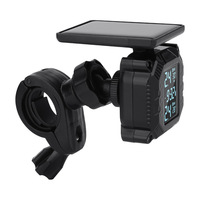 Capteurs TPMS pour moto, détecteur de pression des pneus sans fil haute précision à énergie solaire pour transmission longue distance