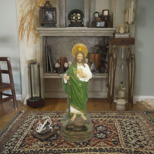 Crèche personnalisable <span class=keywords><strong>de</strong></span> 22 pouces, peinte à <span class=keywords><strong>la</strong></span> main, durable, ensemble <span class=keywords><strong>de</strong></span> <span class=keywords><strong>la</strong></span> Nativité, saint enfant Jésus, statue <span class=keywords><strong>de</strong></span> Prague, artisanat en résine <span class=keywords><strong>de</strong></span> <span class=keywords><strong>la</strong></span> <span class=keywords><strong>Vierge</strong></span> - Product Image 2