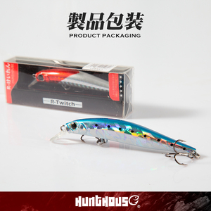 <span class=keywords><strong>Leurre</strong></span> de pêche Hunthouse Saltwater 7cm 7g, <span class=keywords><strong>leurre</strong></span> dur artificiel coulant pour truite, type <span class=keywords><strong>Black</strong></span> Minnow - Product Image 6