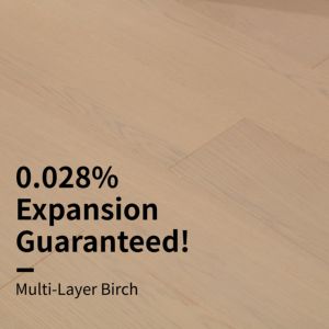 Suelo de Madera Sintética con Núcleo de Abedul Sólido y Superficie de Roble Blanco, Diseño Moderno, Sistema de Clic, para Dormitorio, Sala de Estar, Gimnasio, <span class=keywords><strong>Parque</strong></span> - Product Image 6