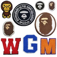 Accessoires vestimentaires Patch Logo brodé Badge Patch pour fer sur autocollants Applique couture broderie patchs pour vestes