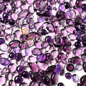100%Natural High Quality Purple Amethyst Cabochon Wholesale Price Lot Purple Amethyst Small Size Jewelry Making Stone Amethyst - Product Image 3
