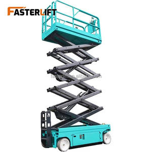 Selbstfahrende 6-16m Schwerlast-Scherenbühne Elektrisch-Hydraulisch 230-450KG Tragfähigkeit 20m Max. Höhe - Product Image 3