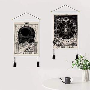Tapisserie de lit avec cartes de Tarot, style <span class=keywords><strong>horoscope</strong></span>, décoration murale, vente en gros - Product Image 1