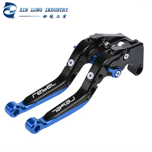 Leviers de frein et d'embrayage pliables et extensibles en aluminium CNC pour Honda CMX 500 CMC 300 Rebel300 <span class=keywords><strong>Rebel500</strong></span> 2017-2024 - Product Image 6