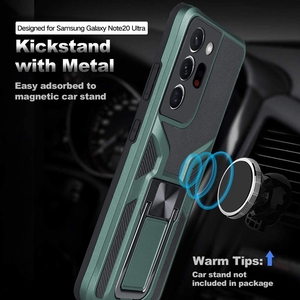 Nouvelle coque de téléphone portable robuste avec <span class=keywords><strong>support</strong></span> de montage de <span class=keywords><strong>voiture</strong></span> magnétique intégré pour <span class=keywords><strong>Samsung</strong></span> Note 20 <span class=keywords><strong>Ultra</strong></span> - Product Image 5