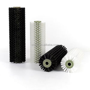 <span class=keywords><strong>Brosse</strong></span> à rouleaux cylindrique en nylon 6-6 pour le lavage <span class=keywords><strong>de</strong></span> verre à revêtement Low-e Soft Coat, pour machine à laver le verre plat vertical - Product Image 4