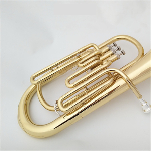 Trompeta Tuba Barítono <span class=keywords><strong>en</strong></span> Si Bemol de Latón <span class=keywords><strong>en</strong></span> <span class=keywords><strong>Venta</strong></span> - Product Image 4