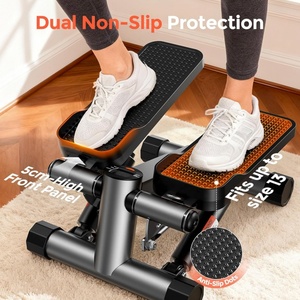 Full Body Workout 350LBS Capacity Twist Mini Stepper Exercise Home <strong>Step</strong> <strong>Machine</strong> With Resistance Bands - Product Image 3
