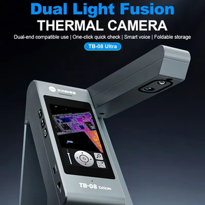 Caméra <span class=keywords><strong>thermique</strong></span> ultra-performante SUNSHINE TB-08 à double lumière infrarouge, <span class=keywords><strong>vision</strong></span> nocturne, commande vocale intelligente pour outils de réparation de PCB, IC, <span class=keywords><strong>iPhone</strong></span> - Product Image 1