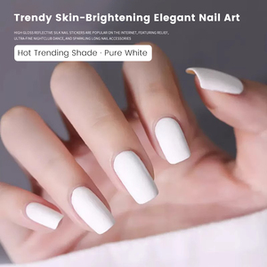 BeiEn Classic Vernis à ongles blanc pur et noir pur avec gel de photothérapie pour une utilisation en salon de bricolage - Product Image 4