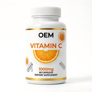 Complément Alimentaire OEM Vitamine C 1000mg en Capsules, 60 Capsules, Saveur Orange, Marque Privée - Product Image 1