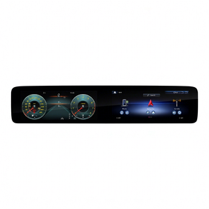 วิทยุติดรถยนต์ Carplay จอคู่ รองรับ Android Auto สำหรับรถเบนซ์ S Class W222 ปี 2014-2020 เครื่องเล่นมัลติมีเดีย ระบบนำทาง GPS เครื่องเสียงติดรถยนต์ - Product Image 1