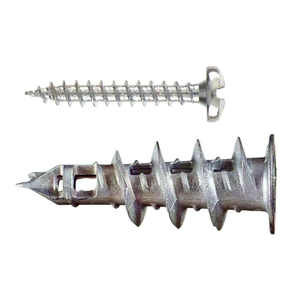 Kit d'ancres autoperceuses pour cloisons sèches, à frapper, pour fixation murale sur cloisons creuses - Product Image 1