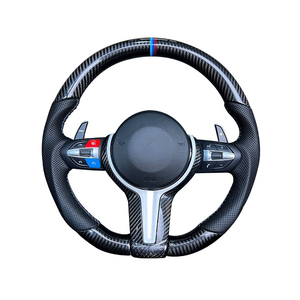 <span class=keywords><strong>Volant</strong></span> sport en fibre de carbone avec LED, design Alcantara Nappa pour <span class=keywords><strong>BMW</strong></span> F10 F20 F30 E46 E60 E90 G20 G30 Séries <span class=keywords><strong>1</strong></span> à 7 X <span class=keywords><strong>M</strong></span> - Product Image 6