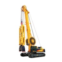 Nouvelle foreuse rotative XMZ120A avec pompe, moteur, engrenages, roulements, alimentée au diesel, mobilité sur chenilles pour le forage d'eau