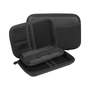 Diabetiker-Testkit Trage tasche Schwarzer EVA-Aufbewahrung beutel für Blutzucker messgerät Blutzucker teststreifen Spritzen stift nadeln Alkohol - Product Image 1