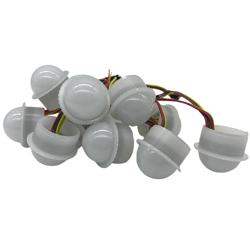 6-Point RGB 35mm Pixel Dot LED Lights Programmable Amusement LED Lighting for Ride Entertainment