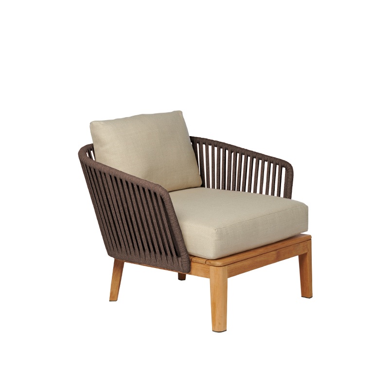 Single position-2mm aluminum tube imported teak-7575h72cm