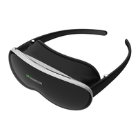 Lunettes de réalité virtuelle SHINECON AR IMAX avec écran 60Hz 1000 Nits, films 3D, écran 4K, lunettes AR/VR pour smartphones Android et iOS