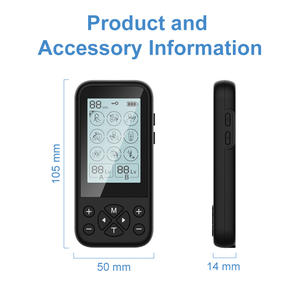 Peralatan terapi fisik nyeri punggung pemijat <span class=keywords><strong>TENS</strong></span>/EMS Dual Channel alat pijat puluhan <span class=keywords><strong>Unit</strong></span> Stimulator otot - Product Image 5