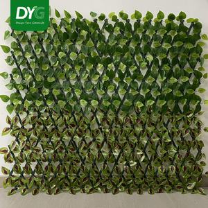 Muro de Privacidad Expandible de Césped Artificial de Lujo Verde, Estilo Hoja, para Jardín, Decoración de Interiores, Resistente a Rayos UV, <span class=keywords><strong>el</strong></span> Más Vendido - Product Image 3