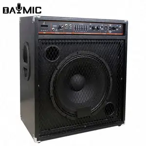 Professional 250W/4Ohm 15 Inch 18 Inch Keyboard Multifunctional Bass Box Speaker For Outdoor Performance