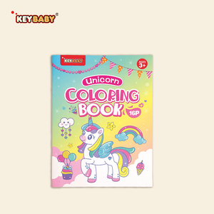KEYBABY Livre de coloriage et de <span class=keywords><strong>dessin</strong></span> personnalisé en gros pour enfants avec des thèmes de l'espace, des dinosaures, des licornes et des sirènes, impression offset - Product Image 5