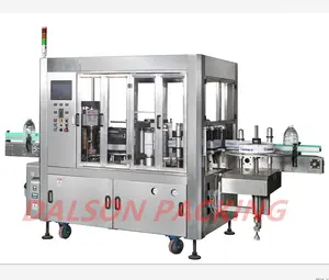 Automatic hot melt glue water bottle labeling machine