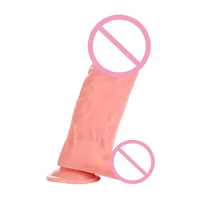 Penjualan Laris Pabrik Mainan PVC Super Kuat Produk Seks Dewasa Penis Besar Dildo Buatan untuk Wanita