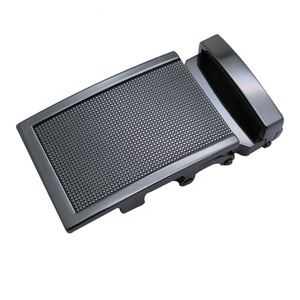 35mm Kết cấu lạ mắt Retin hiệu ứng vành đai khóa với mùa xuân nhanh chóng phát hành nút cho Mens thời trang thắt lưng da biểu tượng tùy chỉnh OEM - Product Image 1