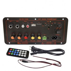 บอร์ดเพาเวอร์แอมป์รถยนต์ 100W RMS รุ่น D300 BT สำหรับเครื่องเสียงบ้าน ร้องคาราโอเกะ ซับวูฟเฟอร์กลางแจ้ง โมดูลเพาเวอร์แอมป์ - Product Image 6