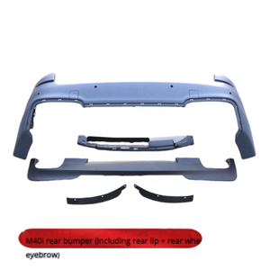 Para 14-16 <span class=keywords><strong>BMW</strong></span> X3X4 F25 F26 modificado M40i MT gran entorno deportivo parachoques delantero parachoques trasero Kit OE/51117389896/51117389898 - Product Image 4